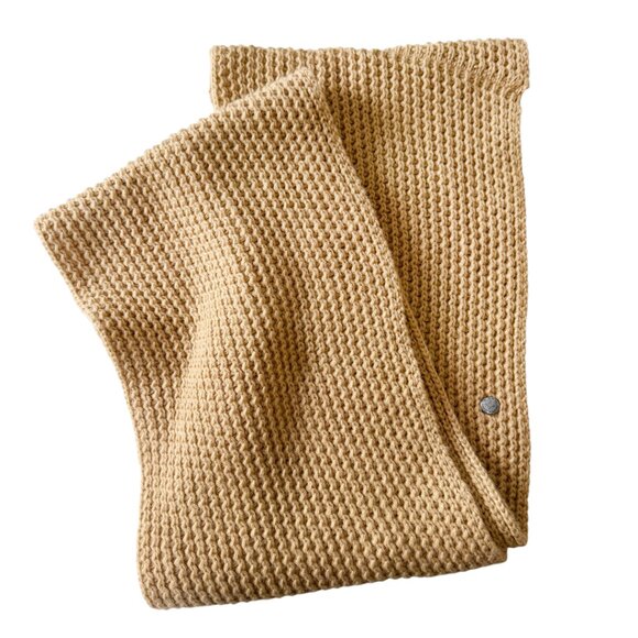 NWT BCBG INFINITY SCARF WAFFLE KNIT QUIET LUXURY SOFT CHIC CLASSIC CLEAN GIRL - Picture 3 of 6